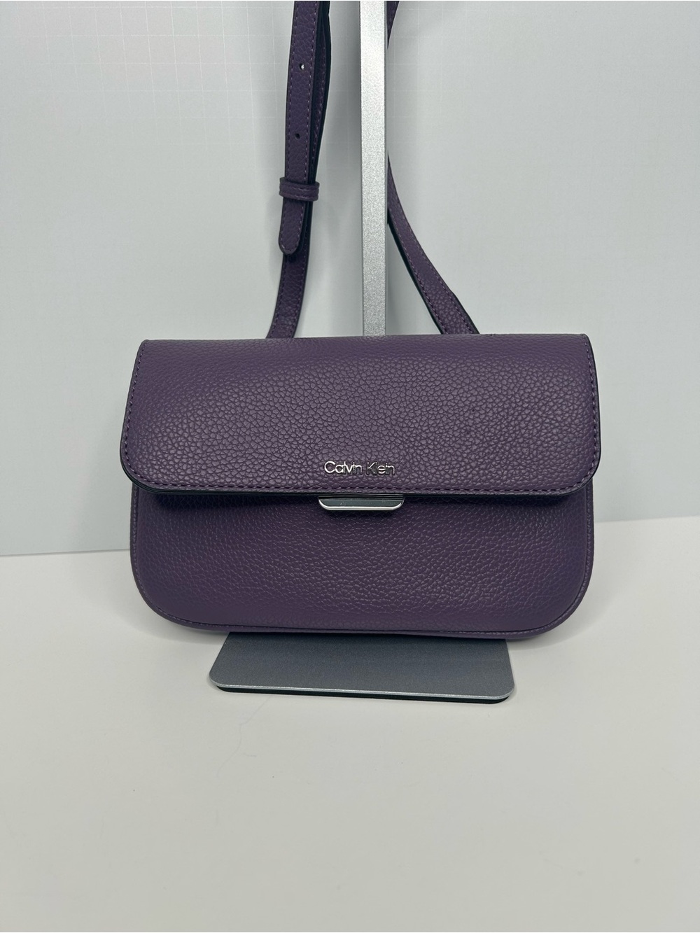Calvin Klein Purple Arya Crossbody Bag